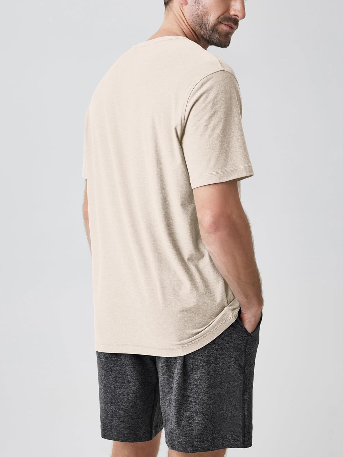 ODODOS Men's Performance T-Shirt - odSTRATUM Tech Tee, Ultra Soft Moisture Wicking UPF 50+ Fitness Shirts - The Ascent Series