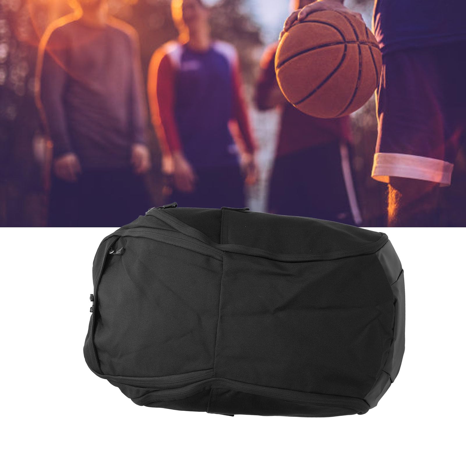 BTSEURY Sports Backpack, Basketball Backpack with Laptop Ball Compartment, Large Capacity Wet Dry Segregation Water Lightweight Sports Backpack for Exercise Supplies