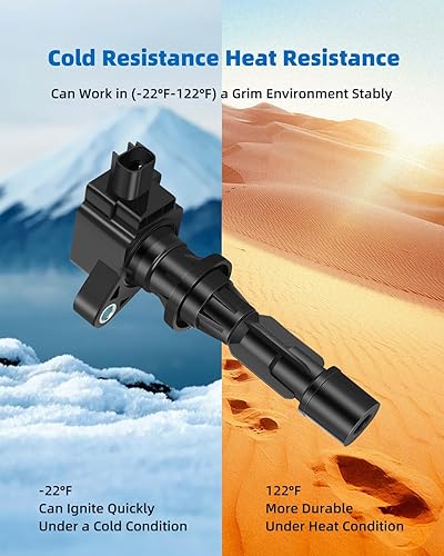 Vista 306 de ECCPP Bobinas de encendido portátiles de repuesto para automóvil compatibles con Infiniti I30/para Nissan Maxima 3.0L V6 2000-2001 Reemplazo