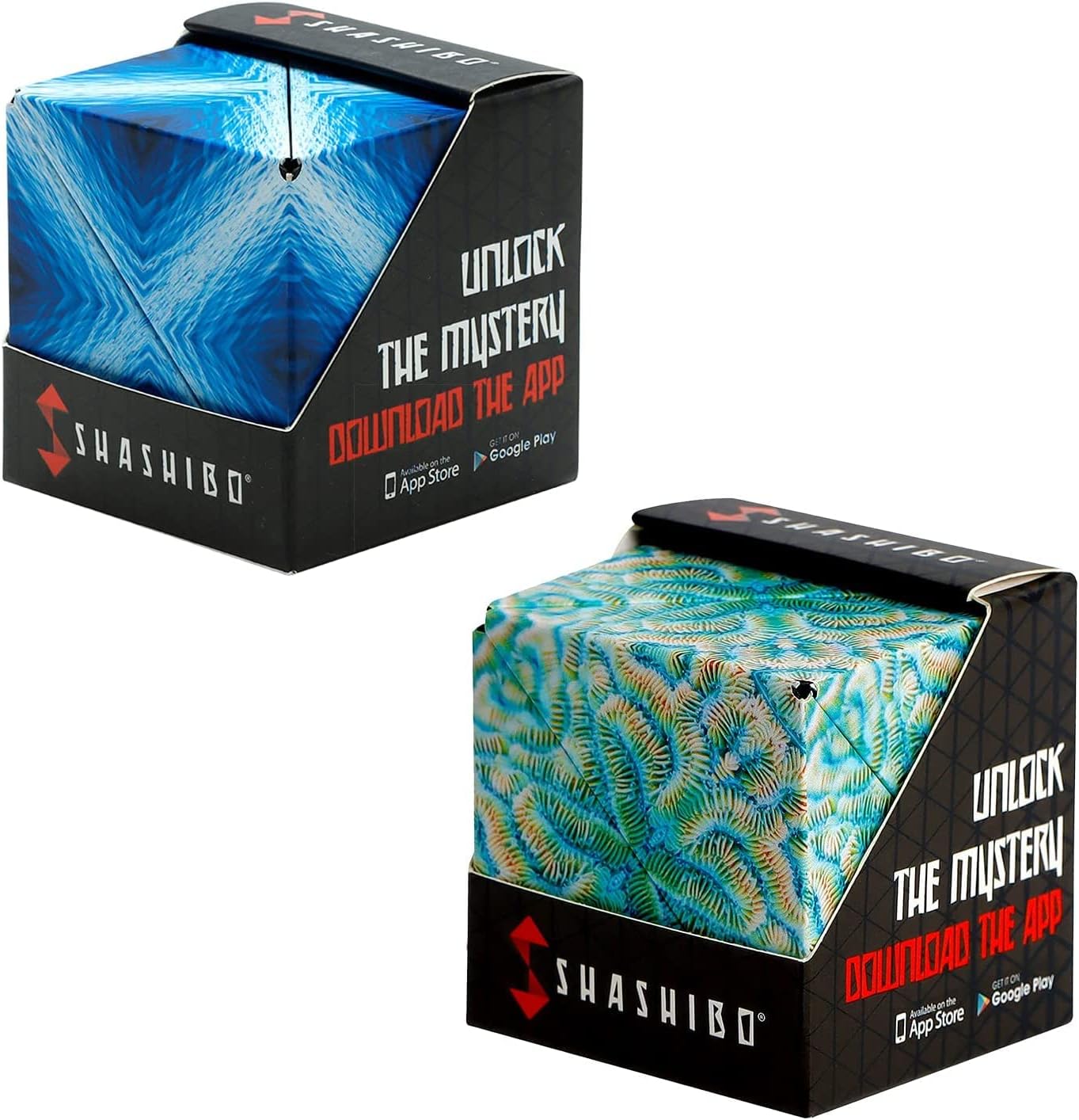 SHASHIBO Bundle of 2 - Undersea and Blue Planet