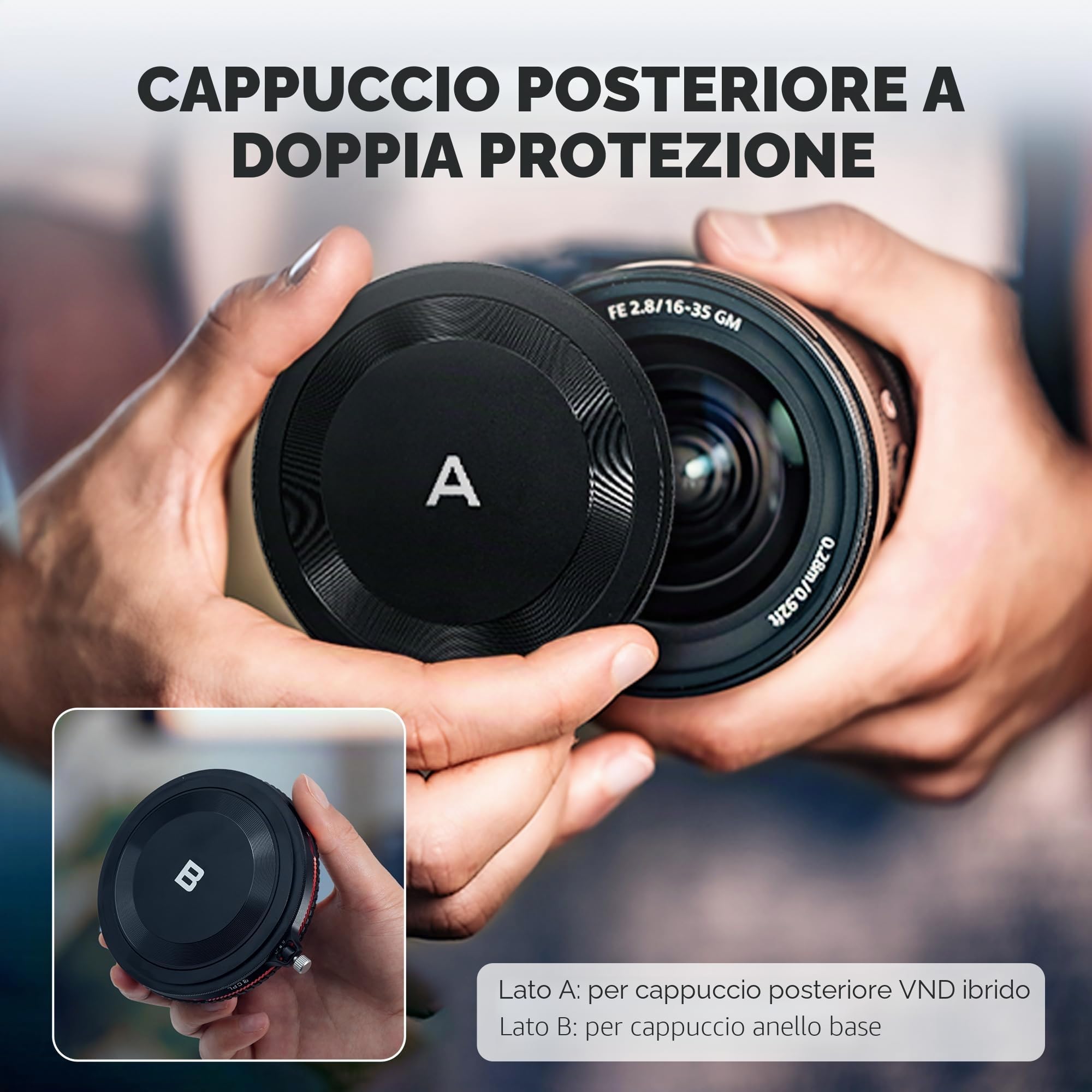 Freewell 82 mm V2 Filtro magnetico ibrido VND/CPL 3-7 stop - Filtro VND e CPL regolabile di qualità superiore a prova di futuro