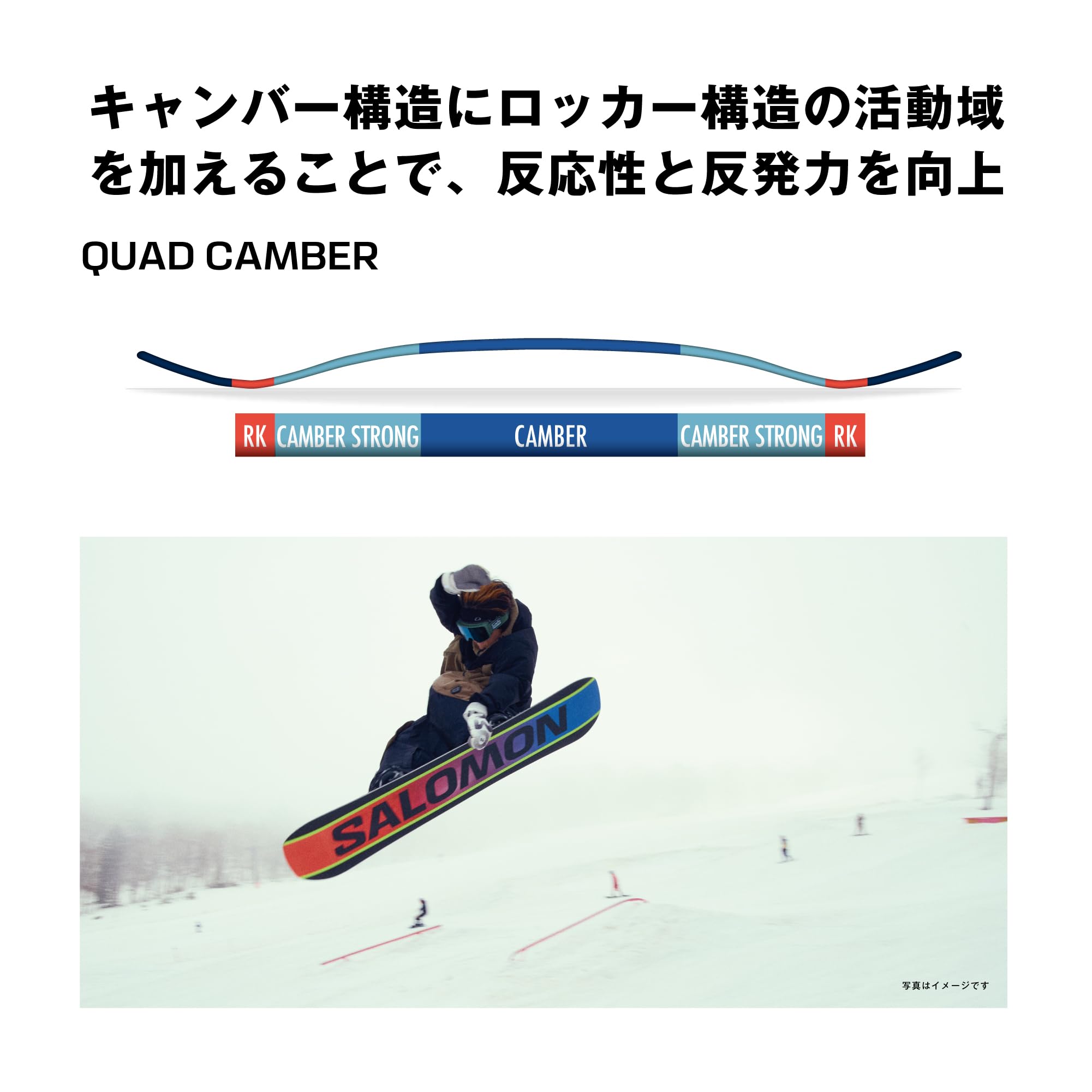 Salomon High Knife スノーボード 130 L47361100_0_VIR_HUCK_KNIFE_GRO