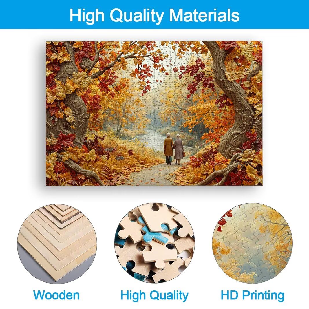 Puzzle Otoño, Puzzle 3000 Piezas para Adultos, Regalo Mujer/Hombre -2495