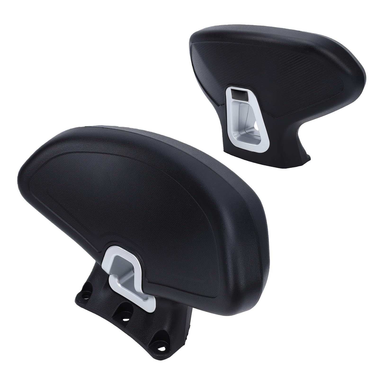 Yosoo Health Gear Schienale per Moto, Comodo Ricambio in Lega di Alluminio per ADV160 ADV350 con Supporto Lombare per Lunghi Viaggi