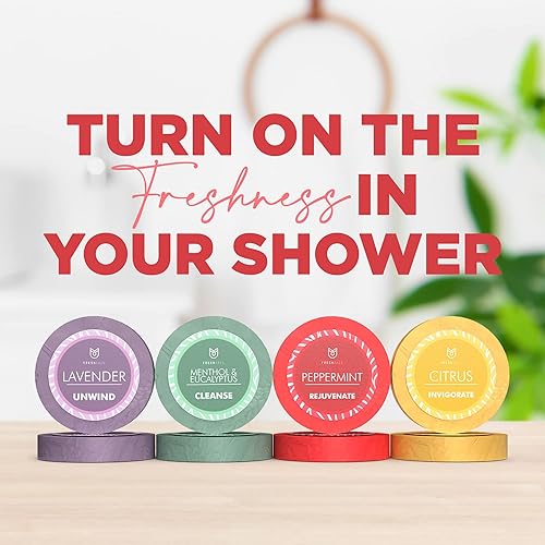 Miniatura 2 de Fresh Faze Vaporizadores de ducha con aromas mixtos fórmula mejorada tabletas con mentol de eucalipto orgánico menta lavanda aceites esenciales de