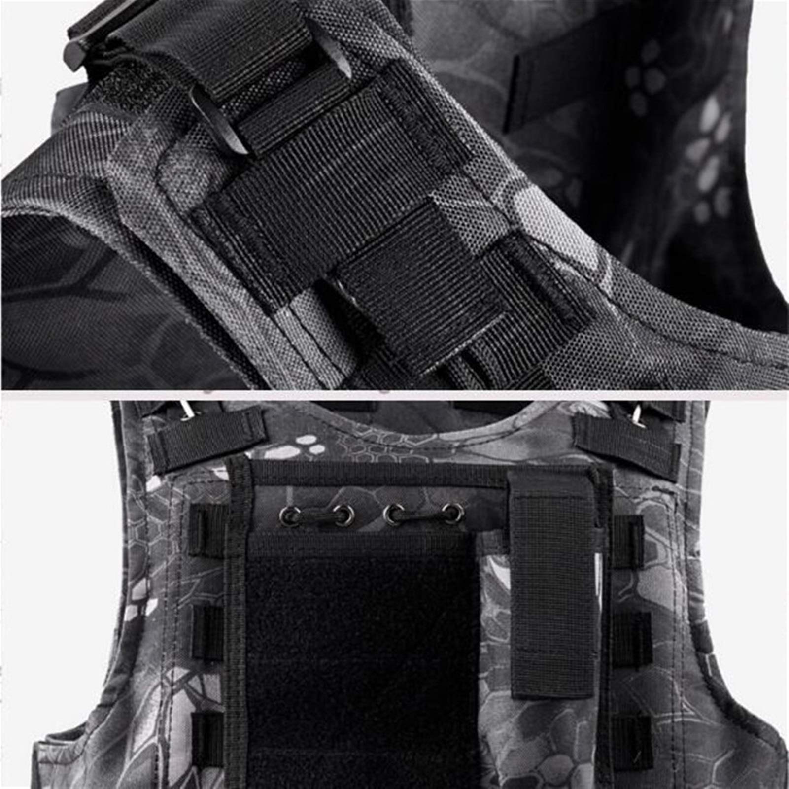 HXSZWJJ Militärweste Tactical Kampfweste Armee Angriffs-Ausrüstung Outdoor-Bekleidung Jagd Camouflage-Weste