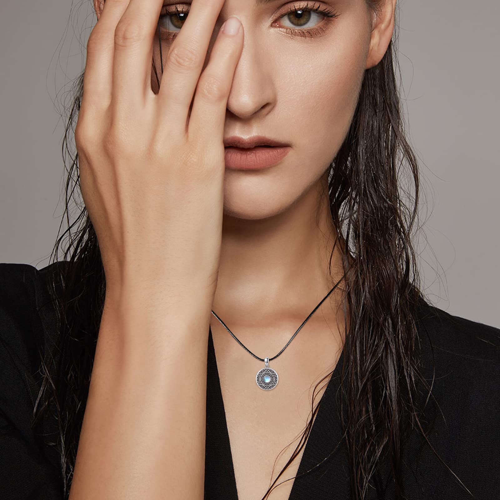 REDSUN Herz Medaillon Halskette 925 Sterling Silber Schmetterling Foto Kette Kristall Blau/Rosa/Rosenrot Amulett für Damen Fotos Personalisierte Anhänger Geschenke für Freundin Frau Mutter