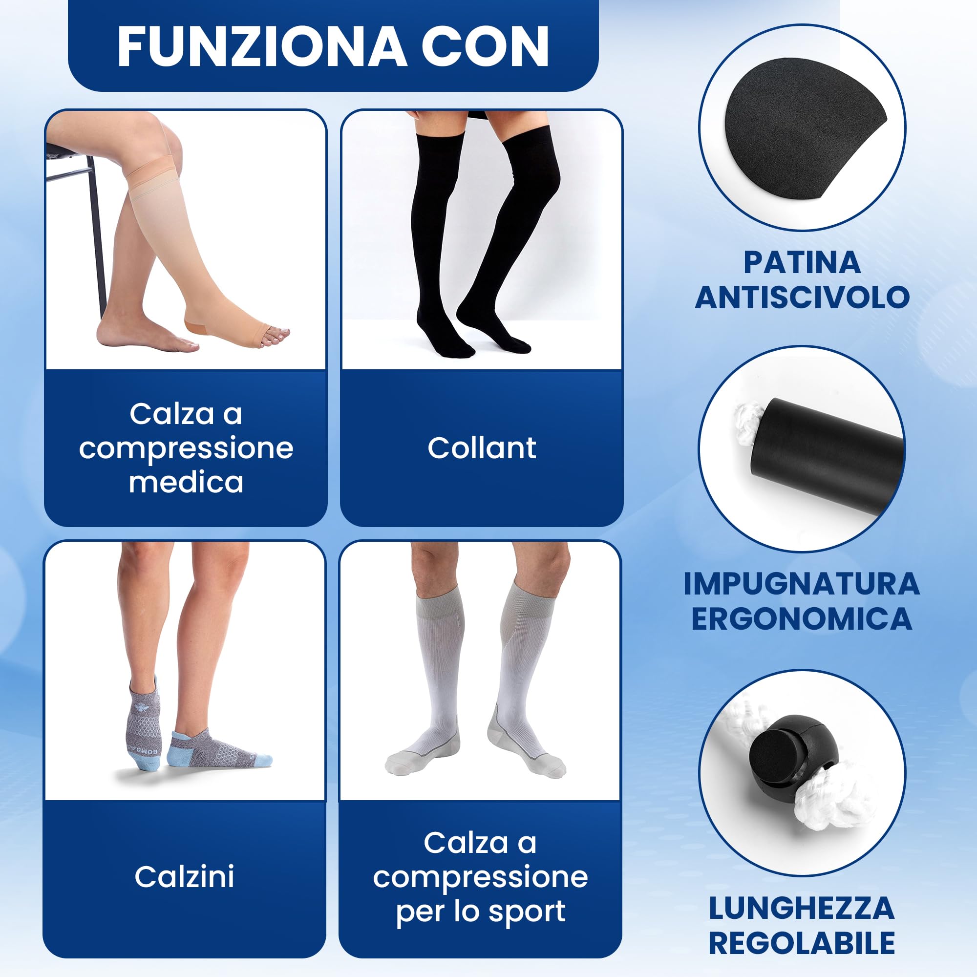 Calze Tecniche Sport Calze Interne Hocsocx Sotto Parastinchi