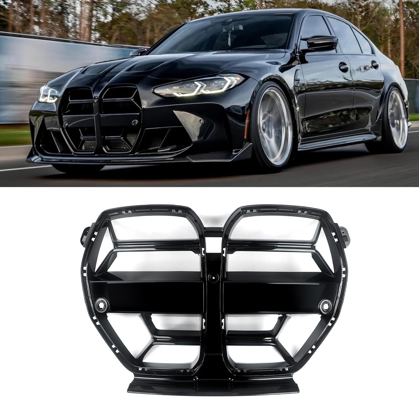 Amazon | PFRREOR CSLスタイルフロントバンパーグリル BMW G80 G81 M3 Amazon | PFRREOR CSLスタイルフロントバンパーグリル BMW G80 G81 M3