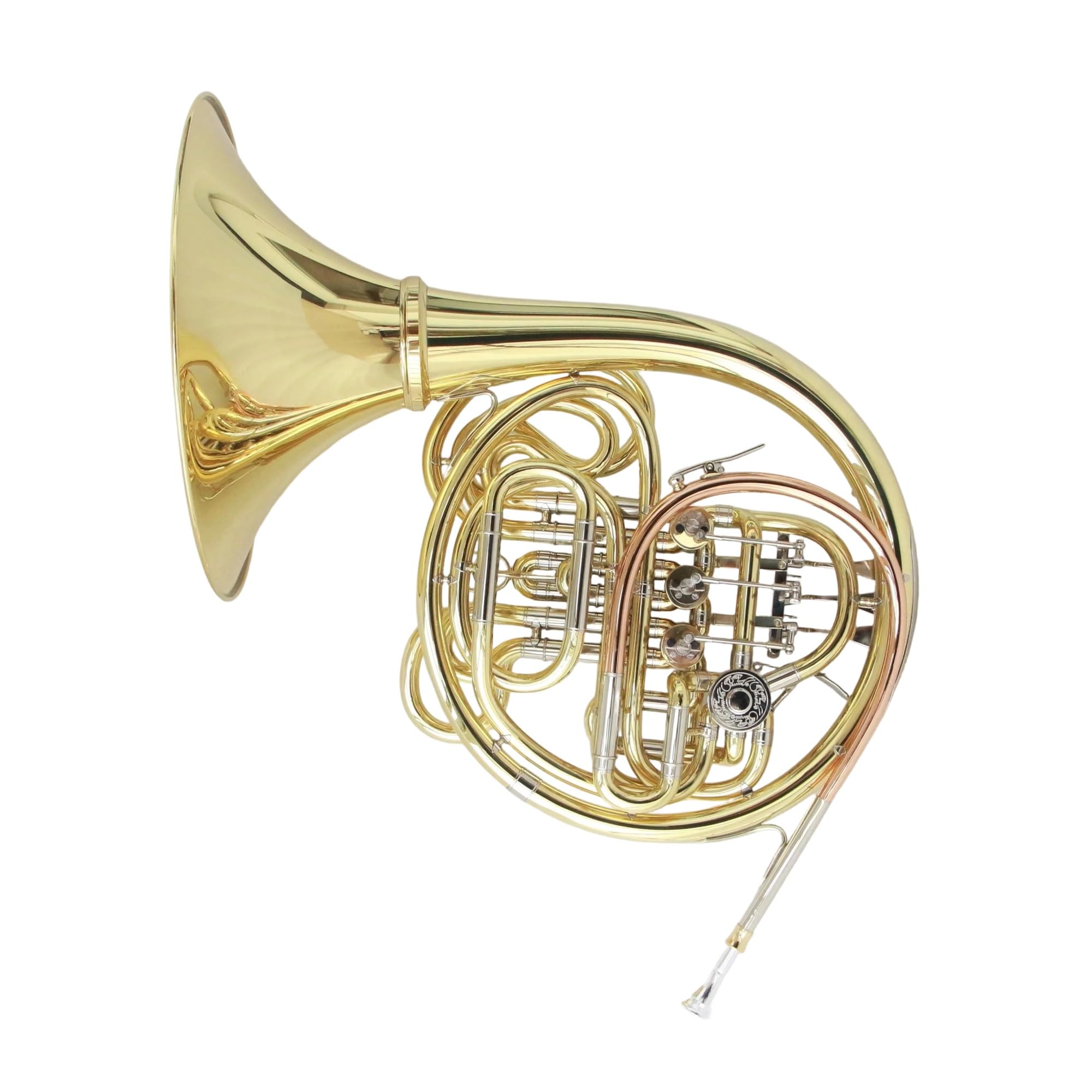 Cor d'harmonie pour débutant Cor d harmonie double à 4 clés et pavillons séparés instrument de musique professionnel