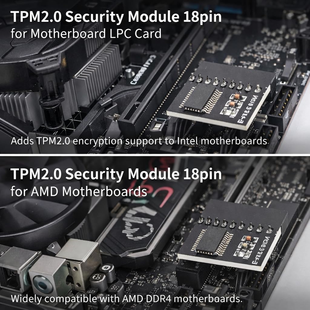Amazon.com: 18Pin Security Chip for Motherboard with Encryption