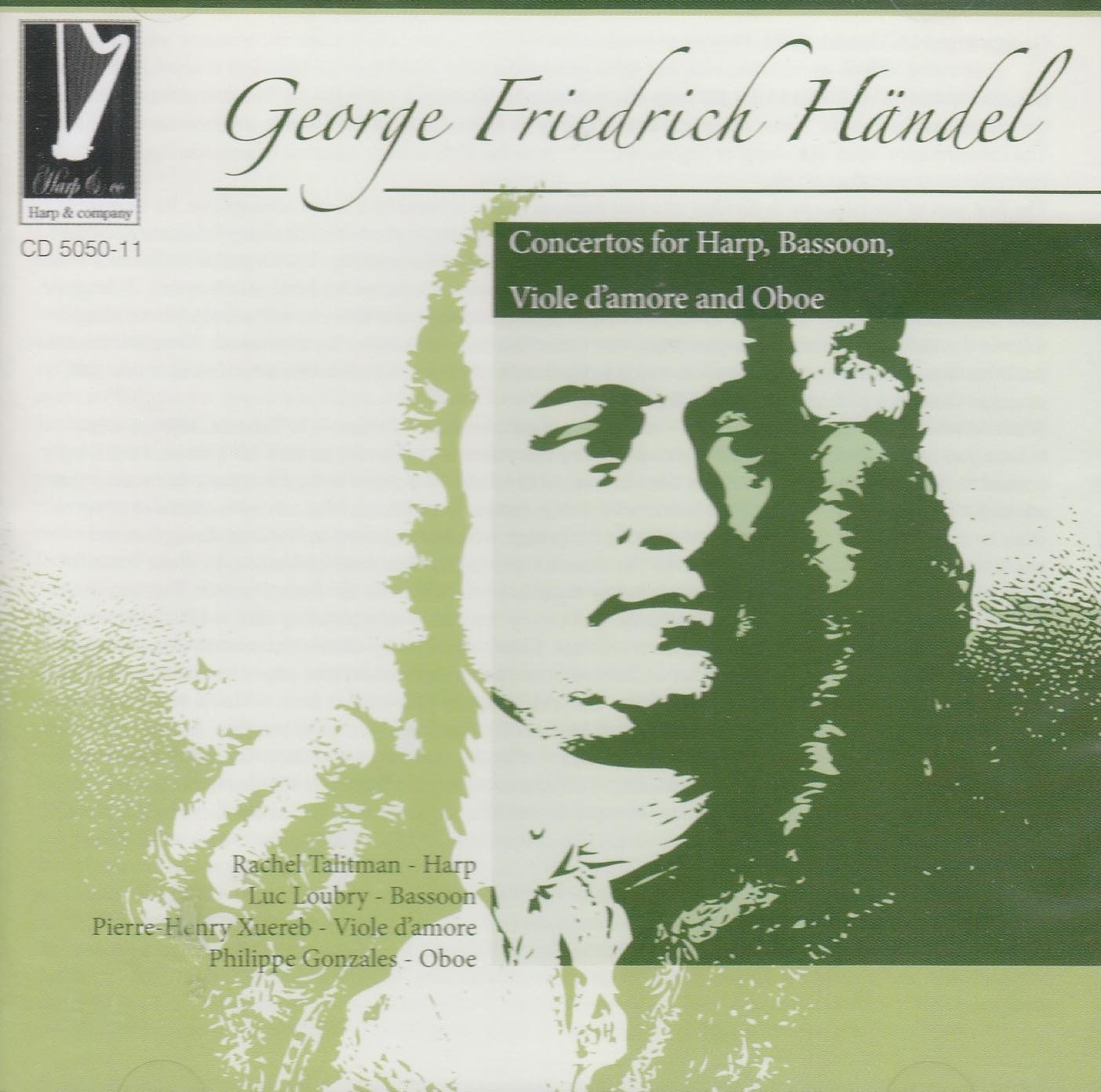 Haendel: Concerto for Harp, Bassoon, viole, Oboe