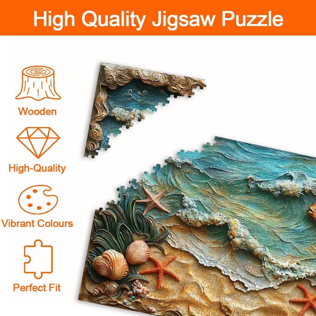 Puzzle 2000 Pezzi, Puzzle Oceano, Misura: 100x71cm, Regalo Donna/Uomo -8973