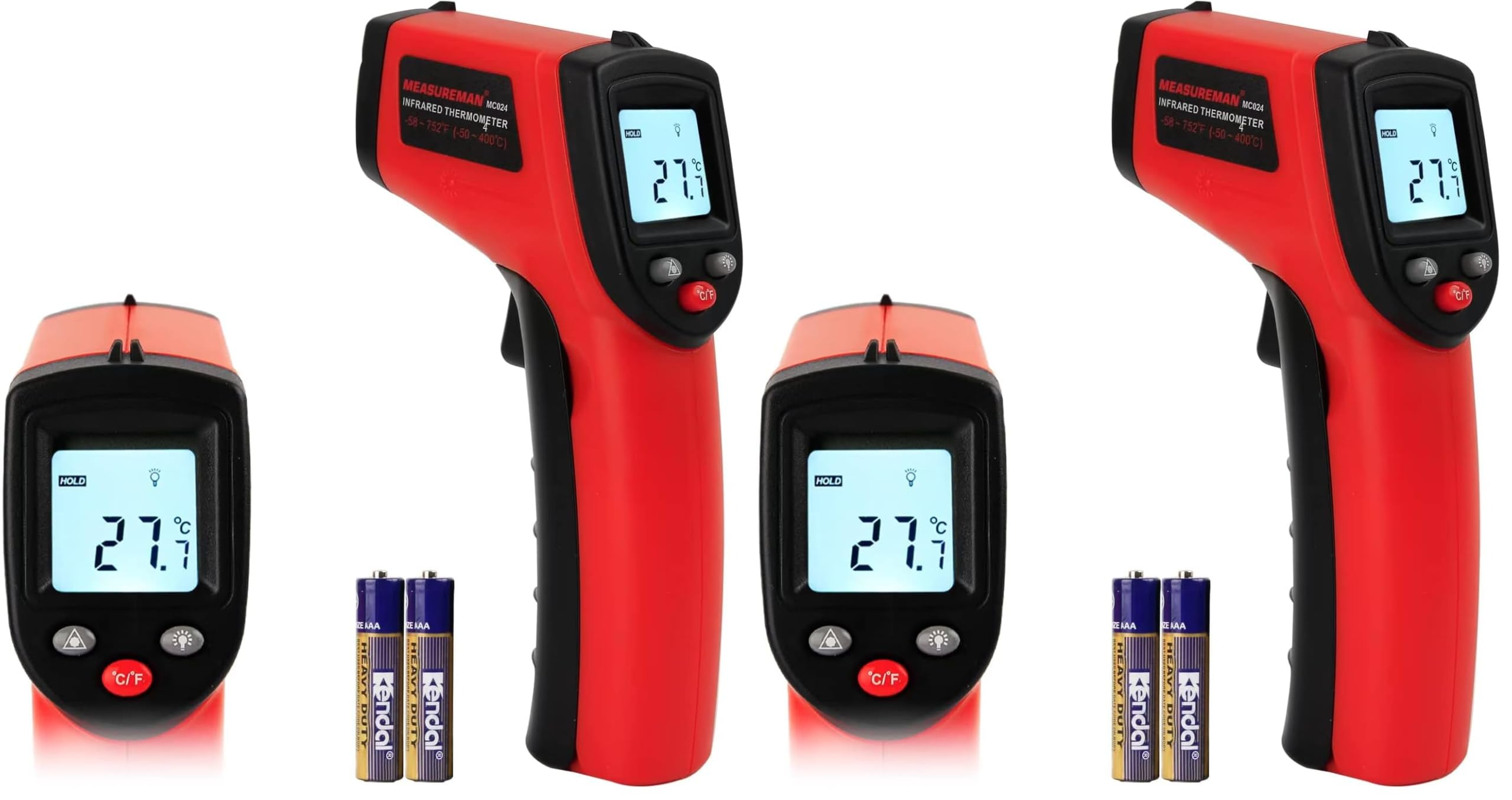 MEASUREMAN Infrared Thermometer (Not for Human),Standard Size Temperature Gun Non-Contact Digital Laser Thermometer -58°F to 1022°F (-50°C to 550°C) — Amazon image 9