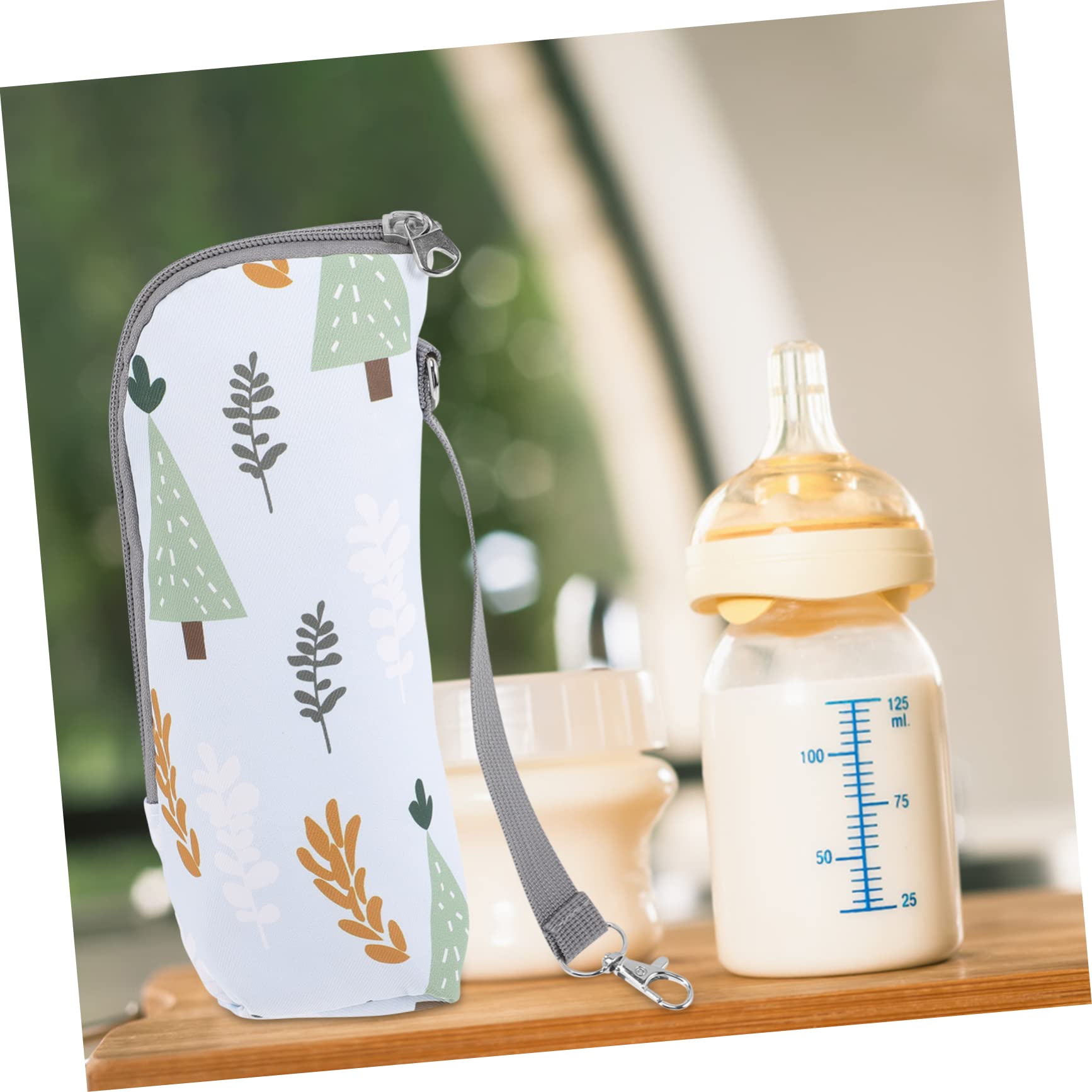VICASKY 4piezas Bolsa Térmica para Biberones Portátil Aislante para Leche y Bebidas para y Paseos Accesorio Práctico para Mamás y Papás