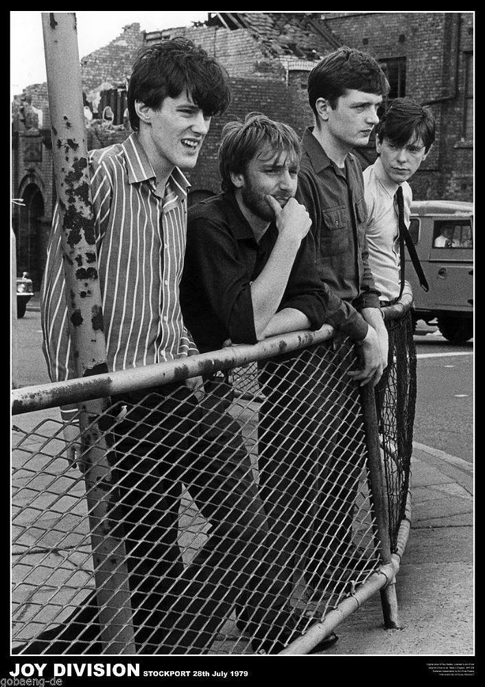 Joy Division Stockport 1979 Poster