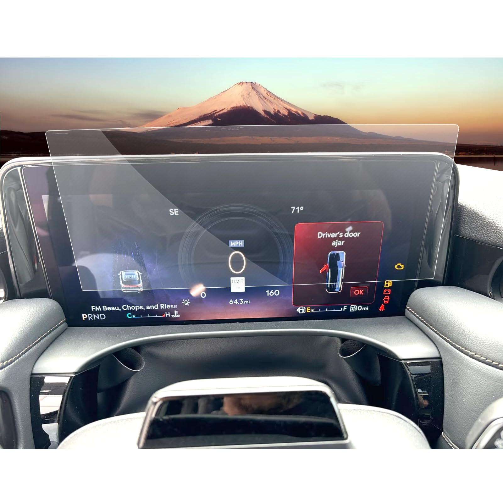 SXCY for 2025 Lincoln Aviator Screen Protector 12.3 Inch 2025 Aviator Accessories 2025 Aviator Instrument Dashboard Screen Protector[2PCS Nano]