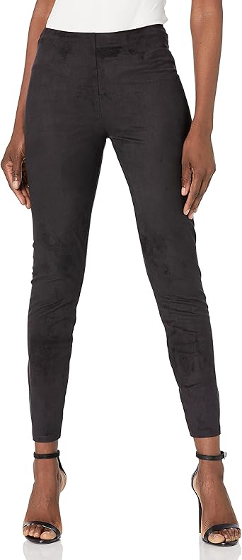 High waist suede leggings Clearance