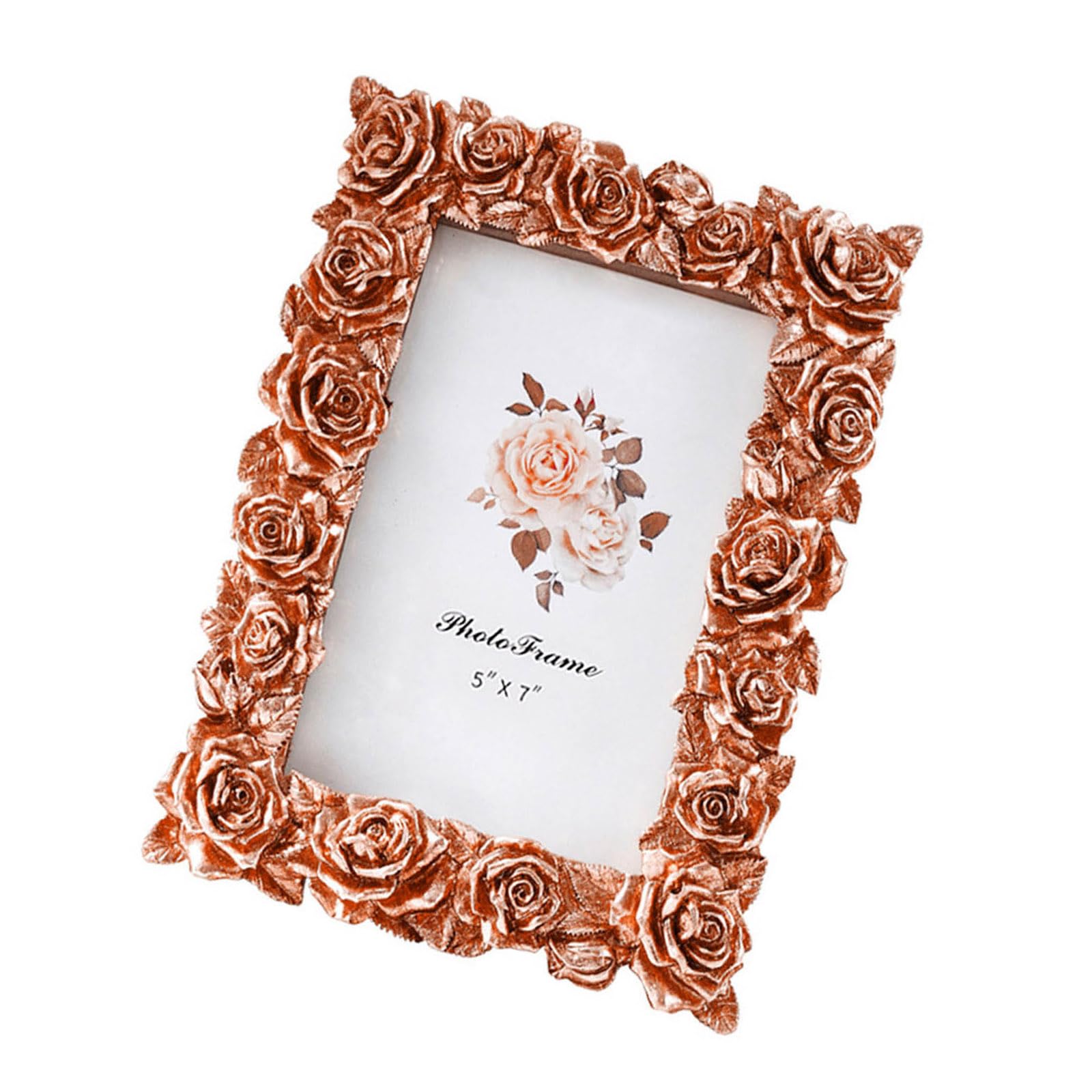 Shntig Retro Picture Frame Antique Ornate Photo Frame for Tabletop Wall Hanging Decorative Picture Frames for Home Photo Gallery Retro