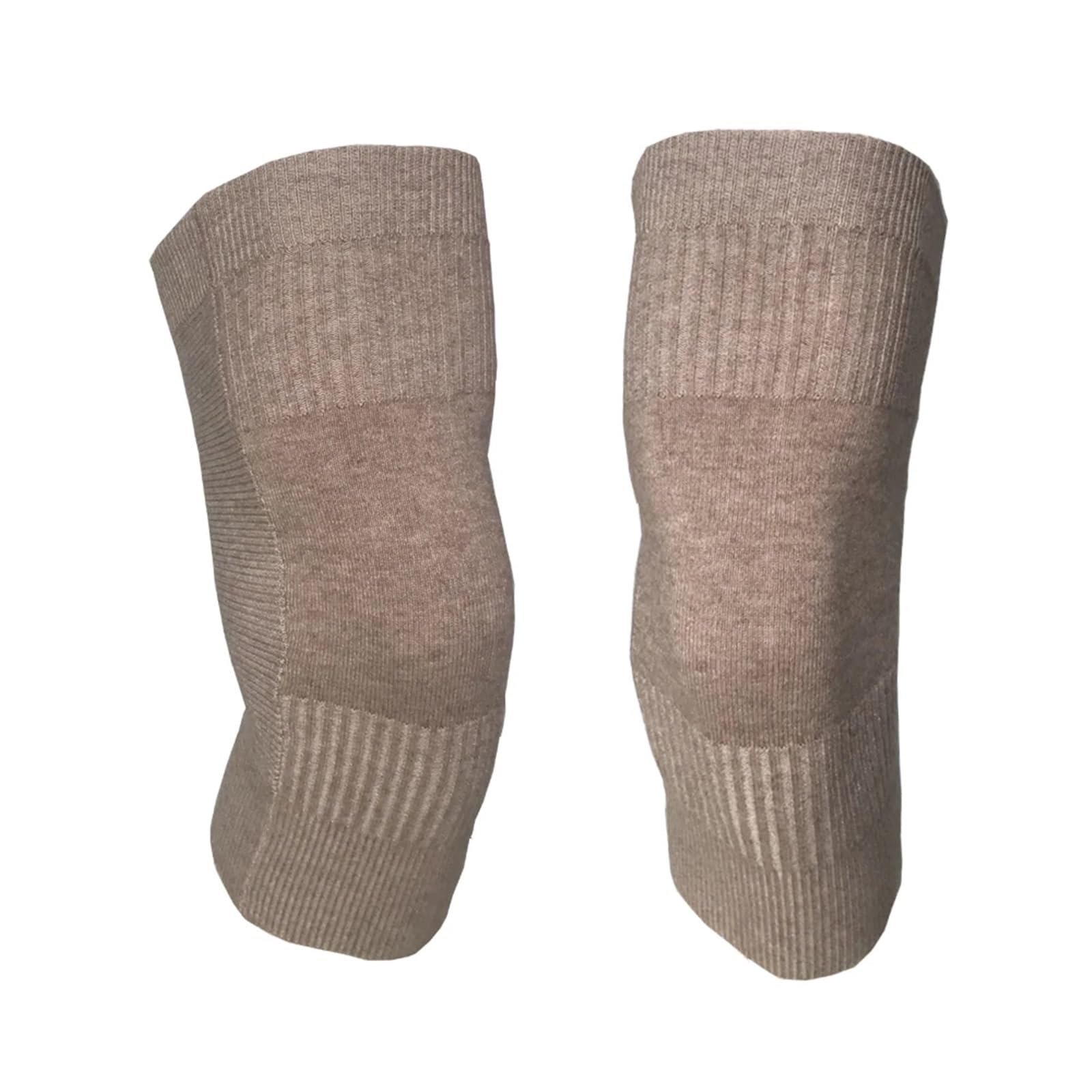 ginocchiere Scaldamuscoli elastici for le gambe Four Seasons for uomo e donna (1 paio)(Brown,M)