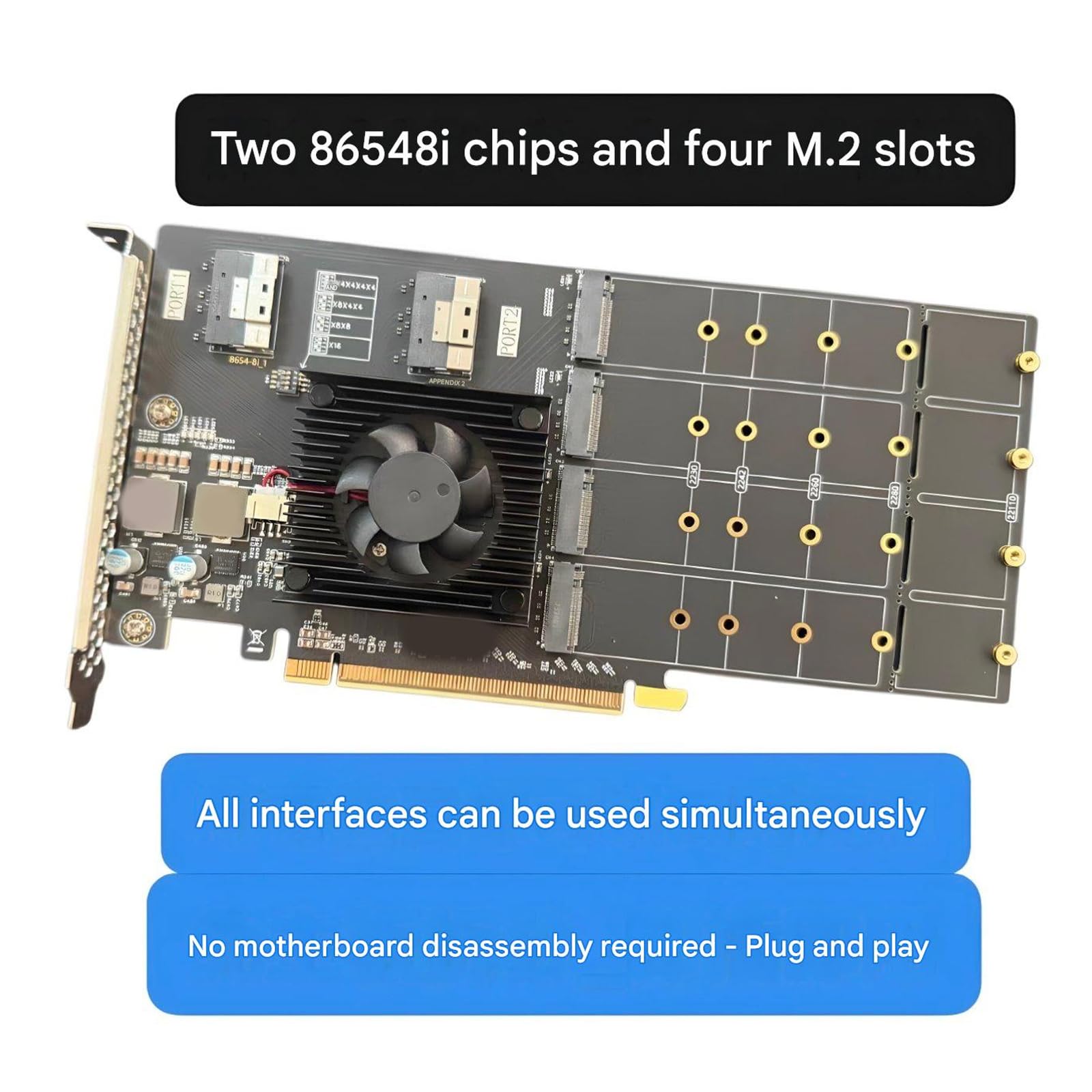 Combinazione Moduli adattatori PCIe