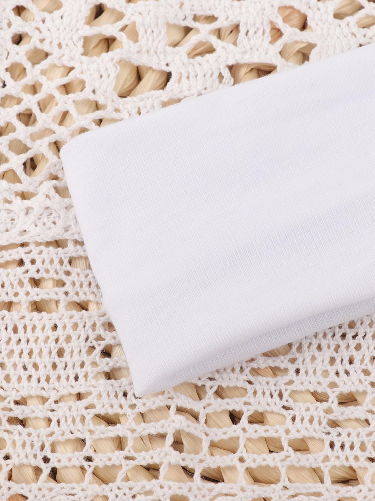 DRESHOW Opasek Na Głowę Dla Kobiet Opaski Na Głowę w Stylu Vintage Szeroki Turban Dziewczęce Opaski Do Włosów z Węzłem Krzyżowym Akcesoria