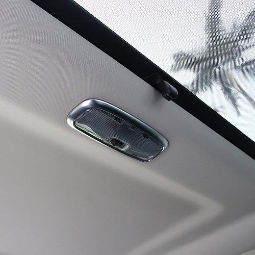 Miniatura 4 de YIWANG ABS cromo coche fila trasera lámpara lectura marco cubierta ajuste 1 unid para Land Rover Freelander 2 2007-2015 accesorio auto