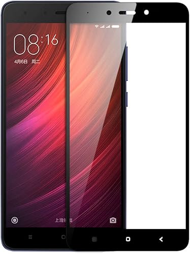 VEVICE Redmi NOTE4  x  32GB  pellicola protettiva  bordo curvo copertura completa vetro temperato  senza bolle antigraffio per Redmi NOTE4   Global   nero 
