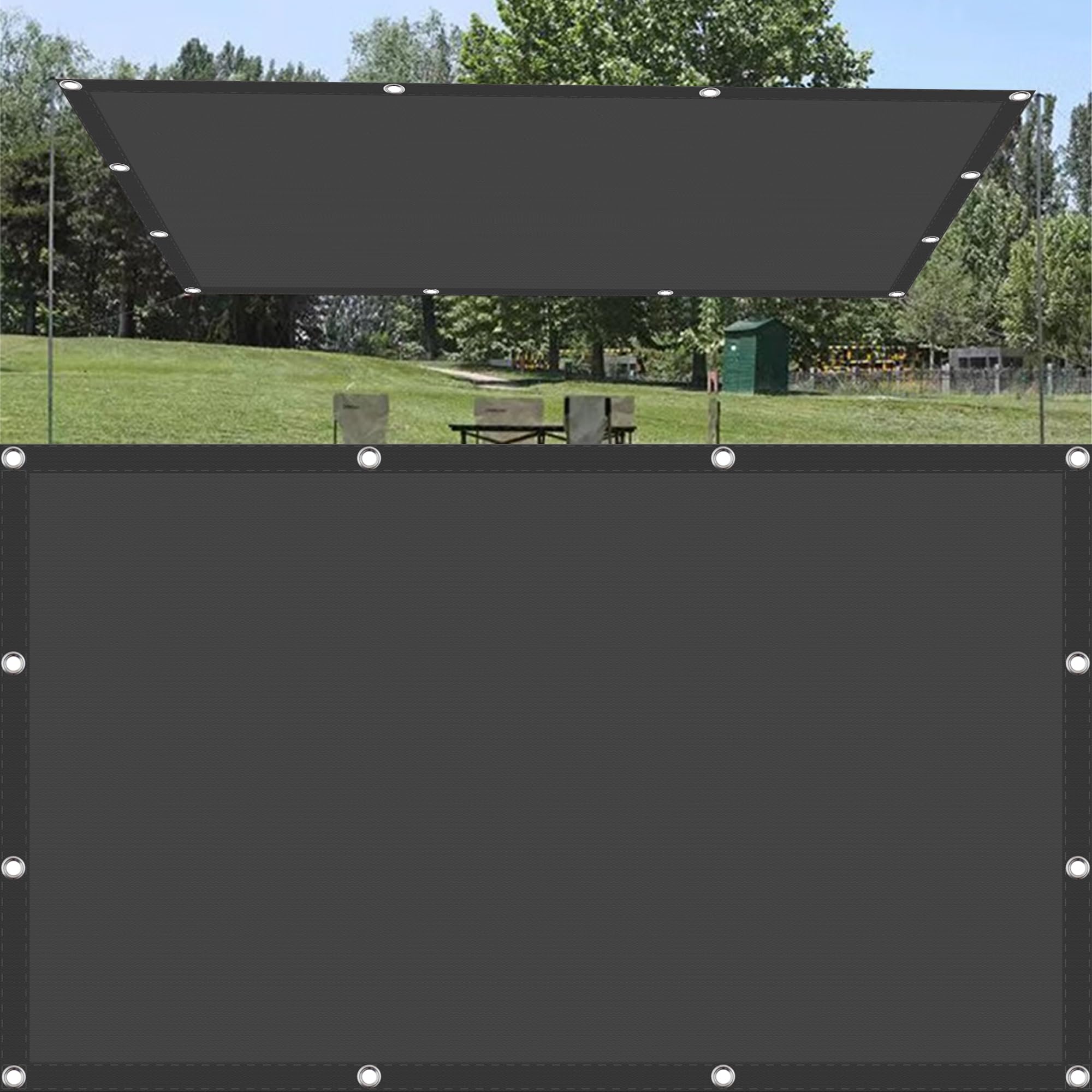 Résistant à l'eau et aux UV filet d'ombrage bache pour pergola 1.8x2.8 m