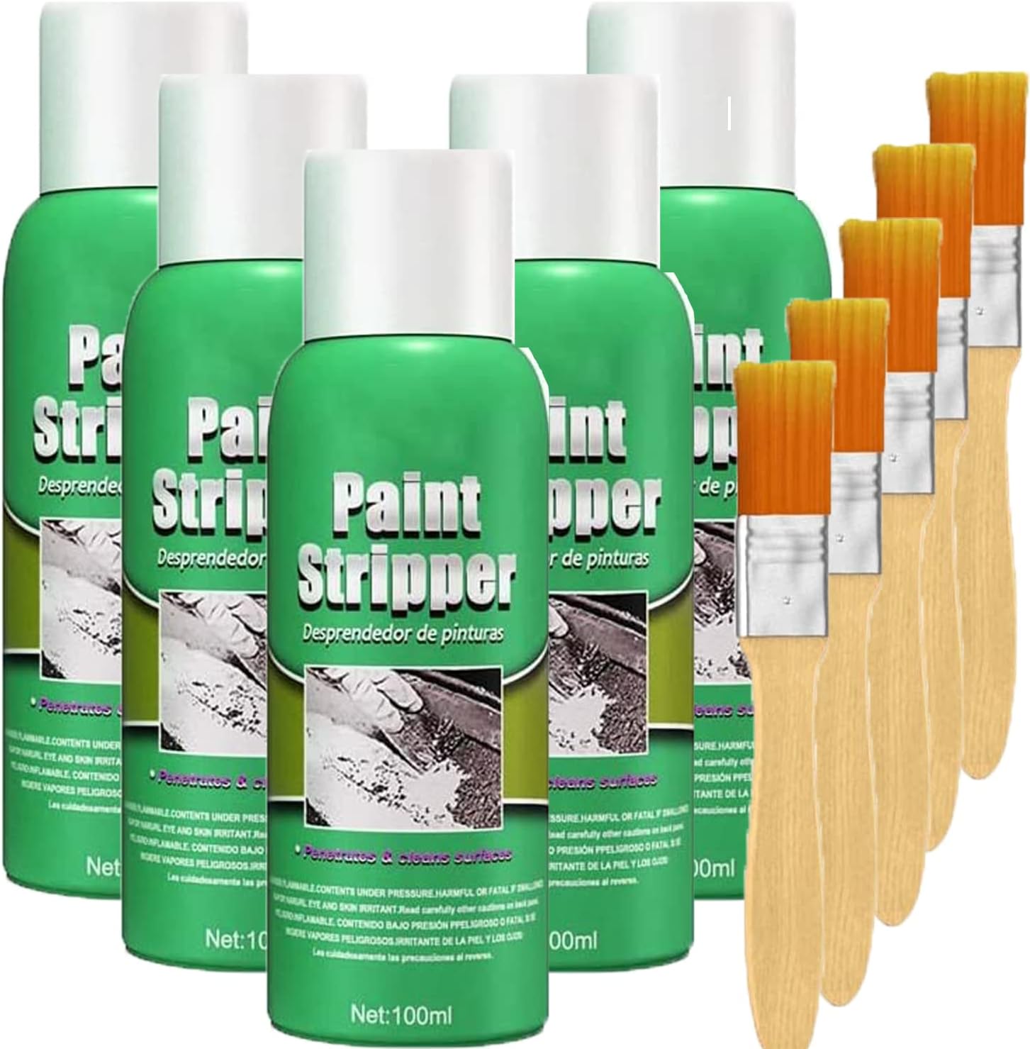 100ML Car Paint Remover Metal Surface Paint, Efficient Paint Stripper