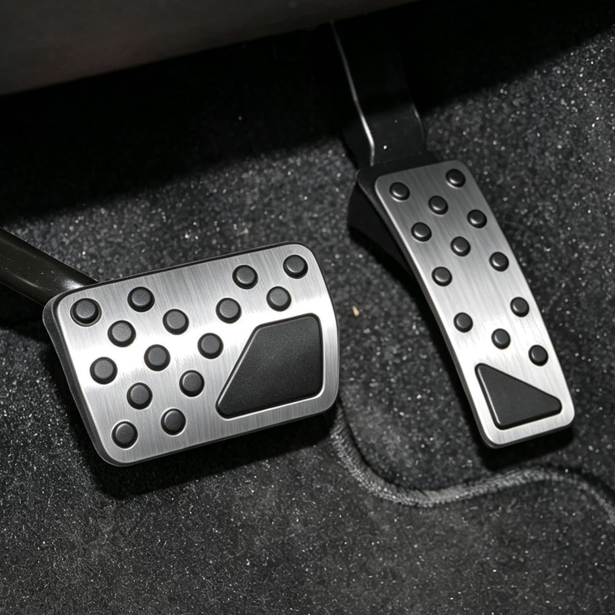 Accelerator Brake Gas Pedal Cover Compatible for 2011-2019 2020 2021 Jeep Grand Cherokee Accessories WK2, Compatible for Dodge Durango 2011-2025 Accessories Anti Slip Pad Cap Interior Parts