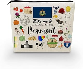Bolsa de maquillaje Take Me To Vermont, regal...