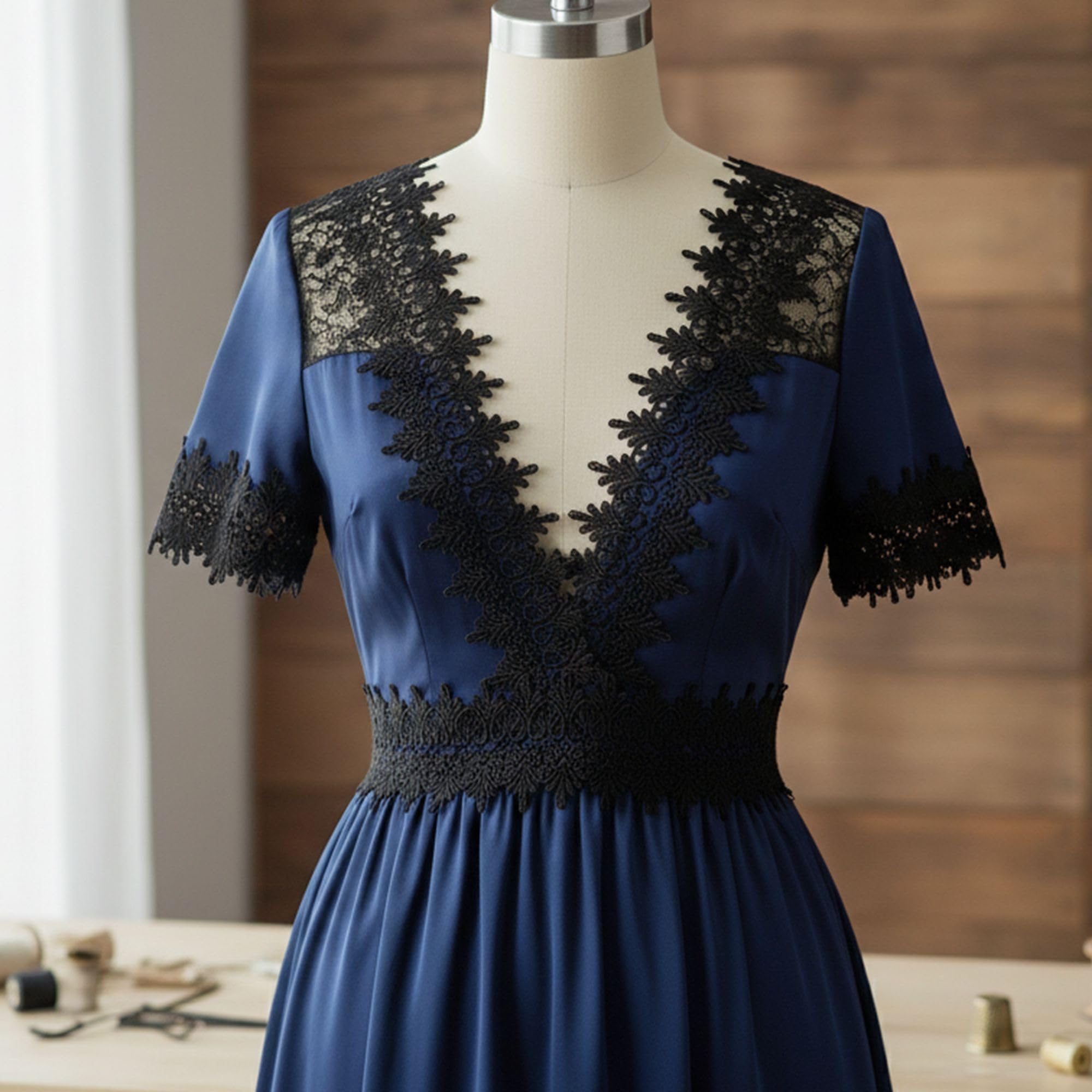 lace up back slip dress T-Back Lace Slip Dress main image 0