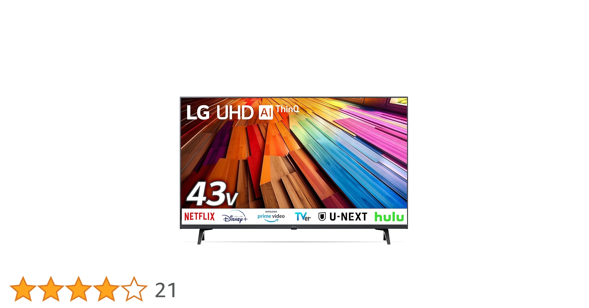 Amazon | LG 液晶テレビ 43UT8000PJB 43V型4Kチューナー内蔵