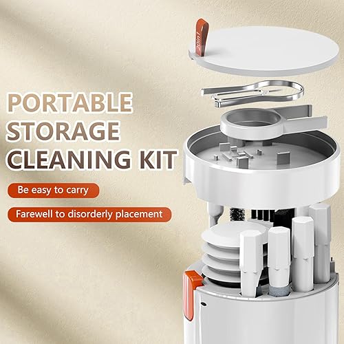 Miniatura 9 de Kit de limpieza para Airpod 8 en 1 kit de limpieza multifunción para teléfonos celulares audífonos cámara PC dispositivos inteligentes limpios con