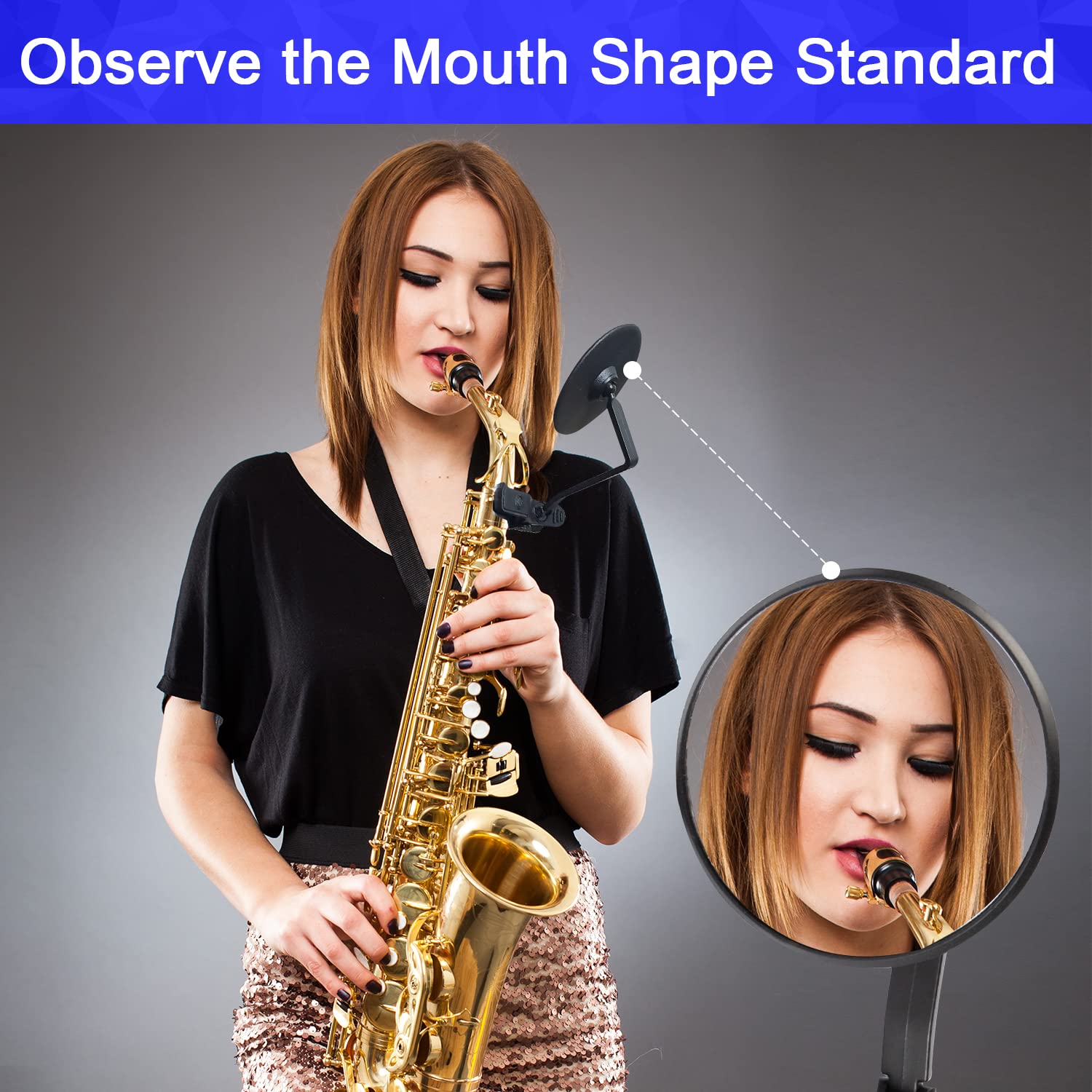 MirTra Long pour tous les instruments à vent | Adapté pour flûte, saxophone, clarinette, piccolo, hautbois, basson, flûte à bec, etc