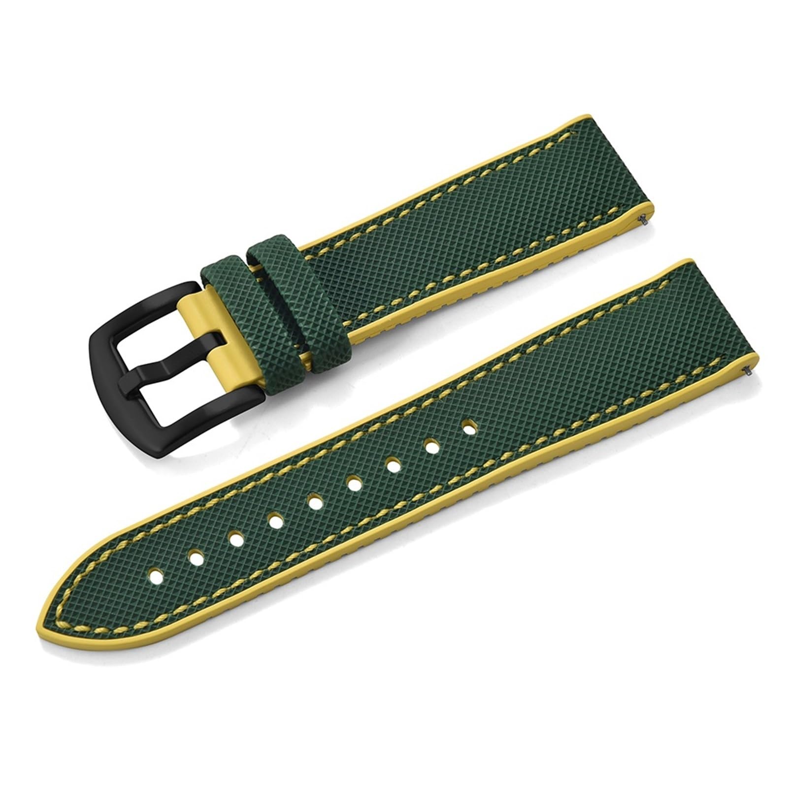 Generico Bracelet en toile pour voiles composite - Noyau avec dessus en nylon, libération rapide 18-24 mm