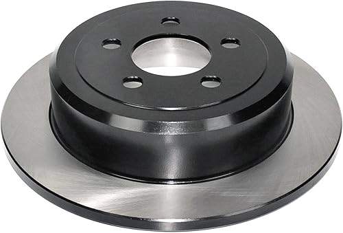 DuraGo BR90033002 Rotor de freno electroforético premium de disco sólido trasero