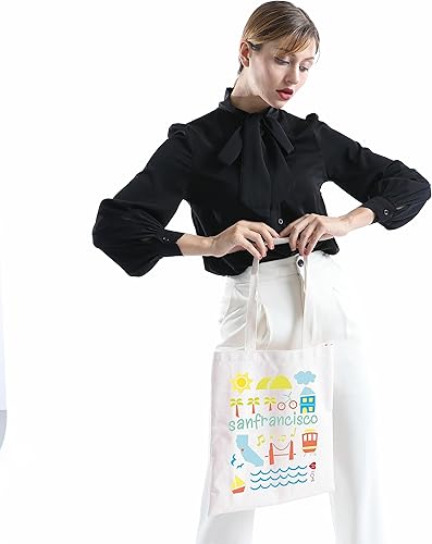 Miniatura 3 de Regalo de San Francisco Welcome to San Francisco Tote Mudarse a San Francisco Regalo Regalo de viaje de San Francisco