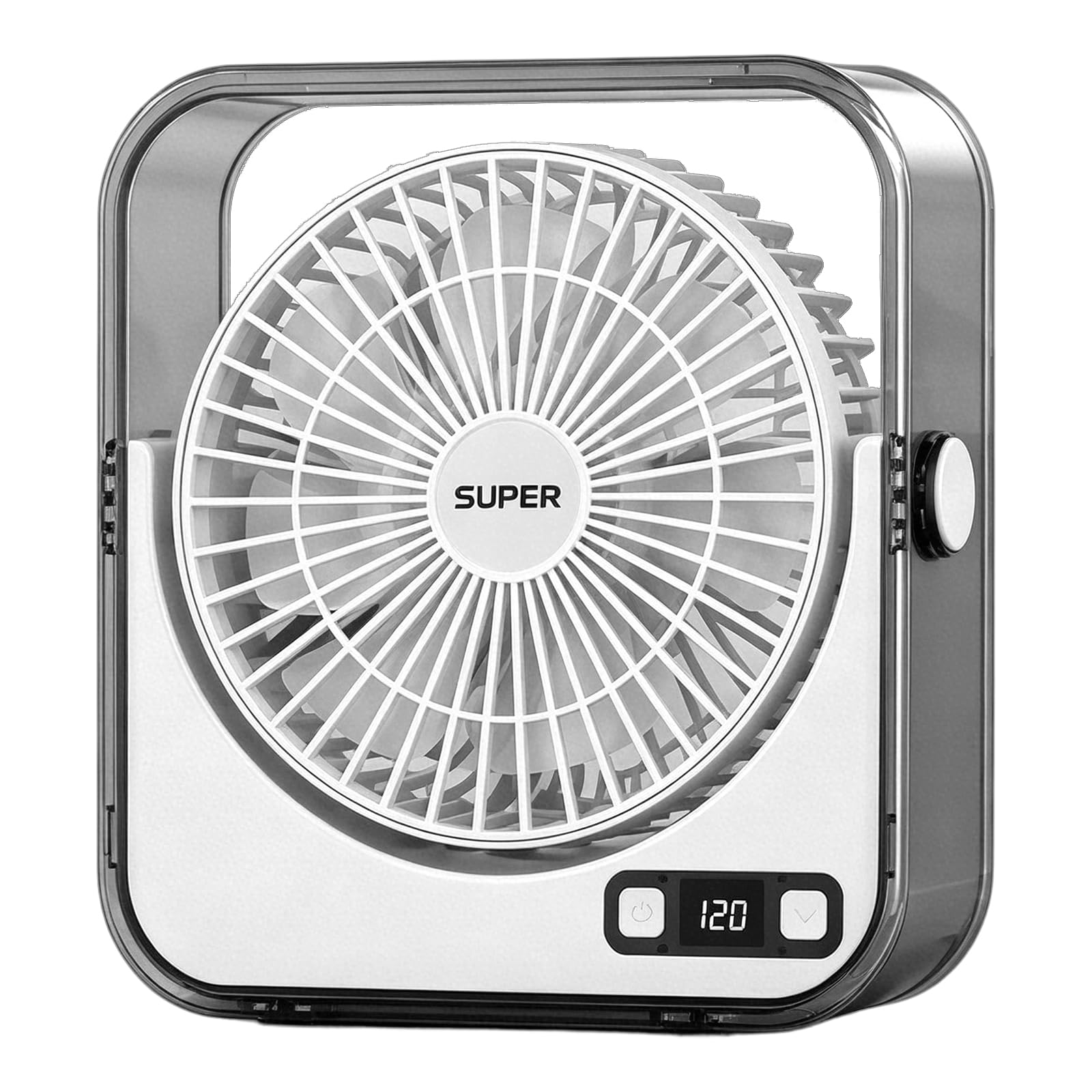 Jazuaiao Handheld Miniature Fan USB Rechargeable Battery Handheld Cooling Texture Suitable for Students Workers Rechargeable Small