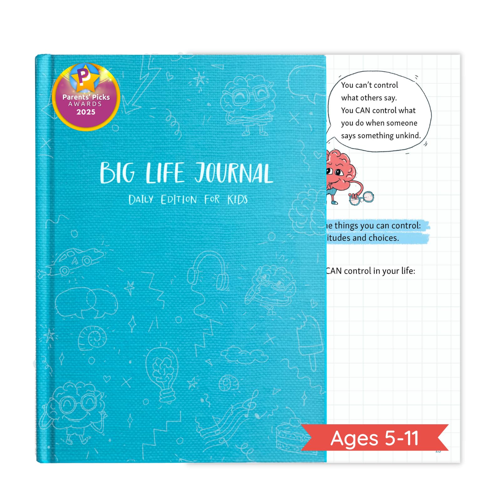 Big Life Journal - Daily Journal for Kids - Growth Mindset Workbook for Kids - Interactive Journal and Goal Planner for Kids - Daily Guide Diary for Kids