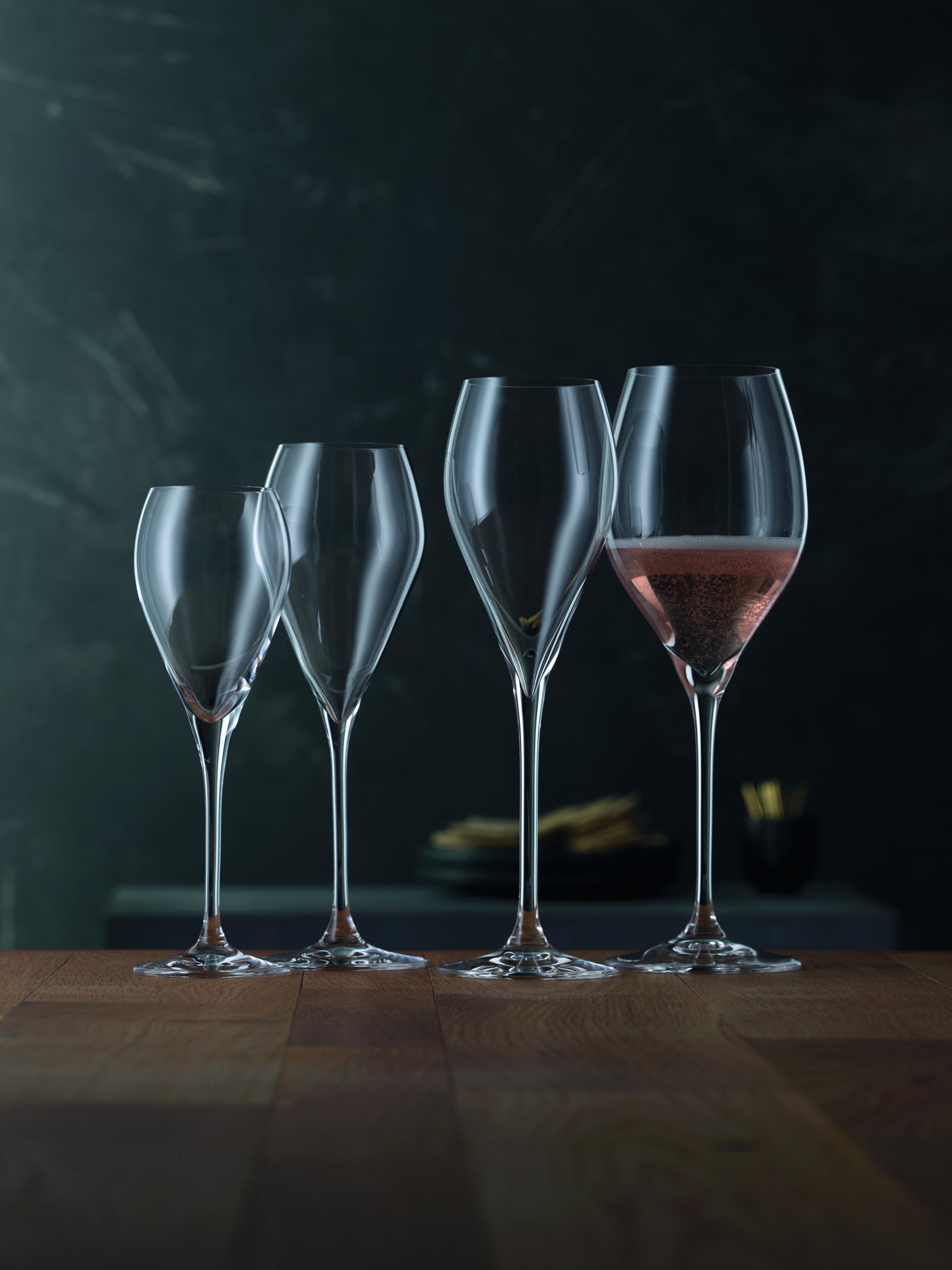 Spiegelau Champagner Gläser Sparkling Party 230ml, 6 Stück, Special Glasses, 4270329, Sektgläser aus Kristallglas, Champagnergläser spülmaschinenfest