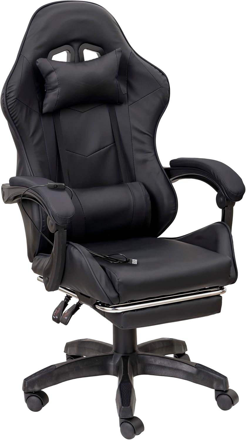 Sedia Gaming Baroni Home: L'occasione Imperdibile al Minimo Storico con Massaggiatore Lombare!