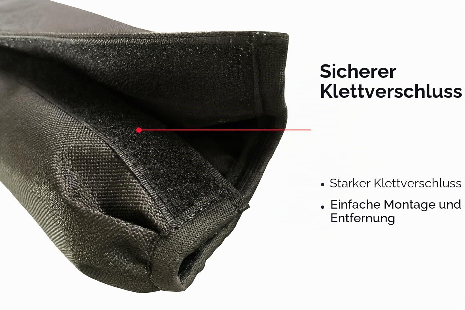 Generic Set mit 4 Stoßdämpferabdeckungen für CFMOTO CF MOTO CFORCE (rot