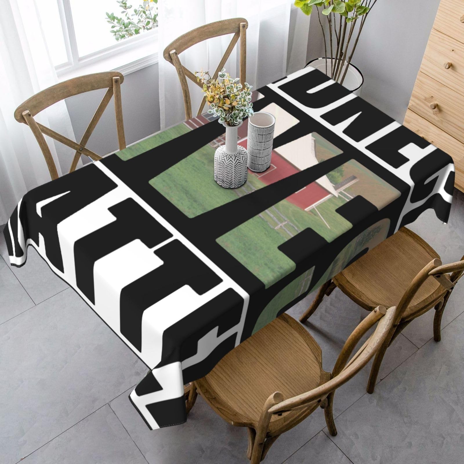 Nappe de table lavable finis les soucis de taches couverture salle à manger