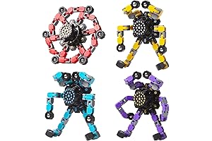 Transformable Fidget Spinners for Small Boys