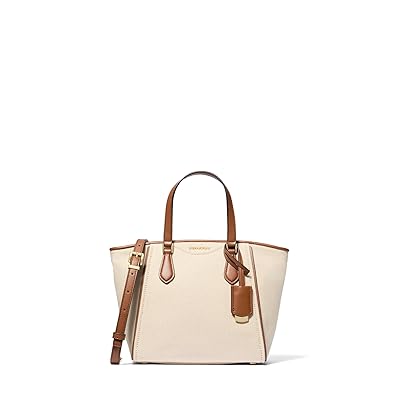 MICHAEL Michael Kors Taryn Small Convertible Top Zip Tote Crossbody Cross Body Handbags Luggage, Polyester