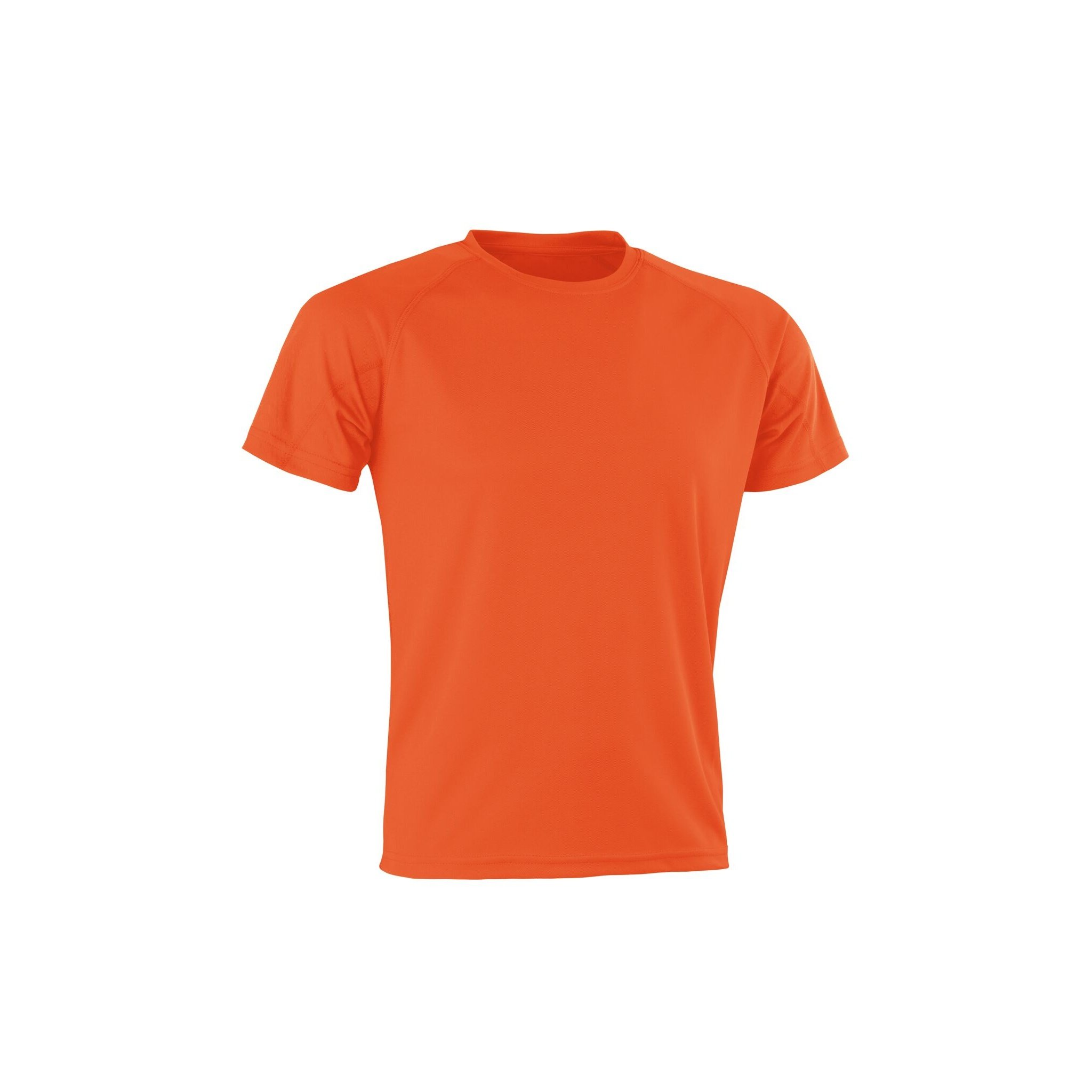 Spiro Mens Aircool T-Shirt (3XL) (Orange)