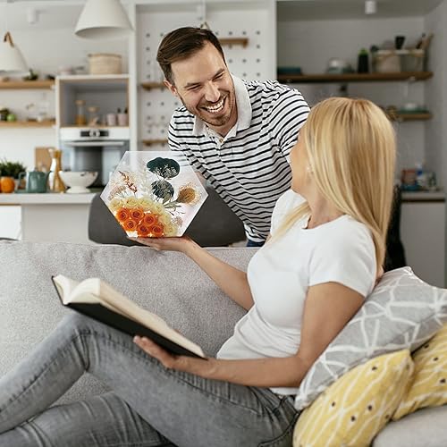 Miniatura 3 de 6 PCS Large Resin Molds Silicone Silicone Mold Kit for Epoxy Casting Resin Including Hexagon Heart Coaster Sphere Silicone Resin Mold for DIY