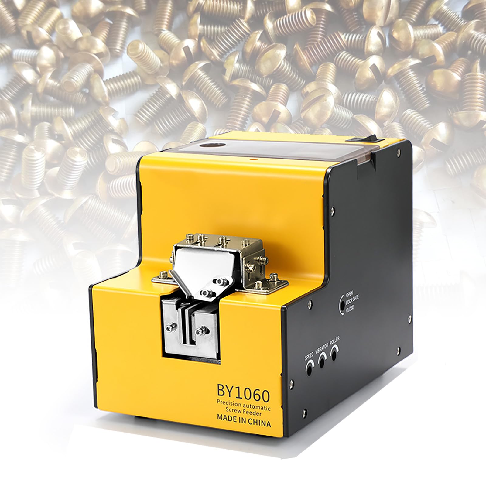 Máquina alimentadora automática de tornillo para embalaje de tornillos, transportador alimentador de velocidad ajustable, solución de alimentación eficiente para automatización industrial